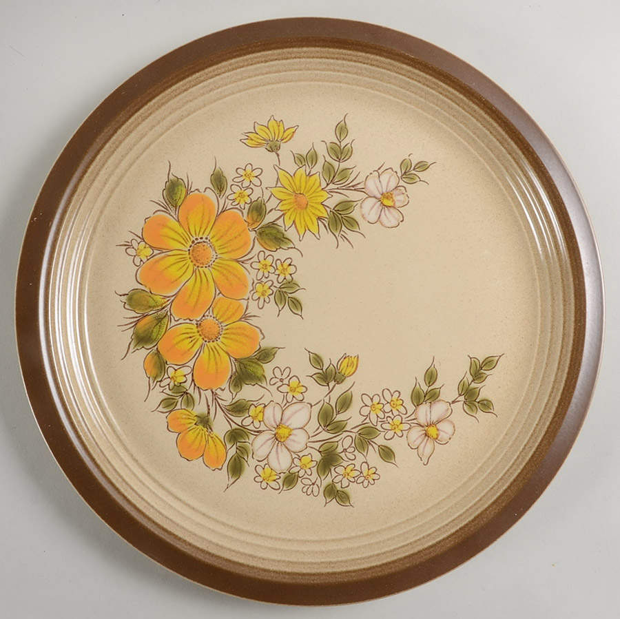 Summer Morn 12" Chop Plate (Round Platter) by Wallace Heritage (Japan)-1