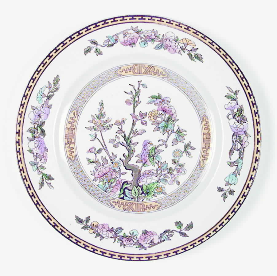Indian Tree Dinner Plate by Washington Pottery-1