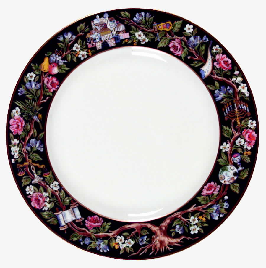 Tree of Life Dinner Plate by Woodmere-1