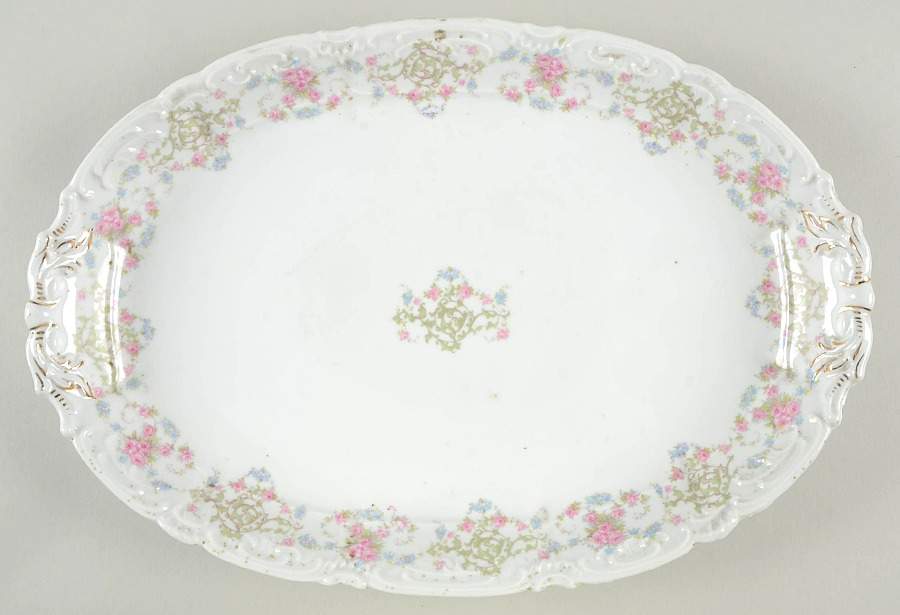 WEI21 14" Oval Serving Platter by Weimar-1
