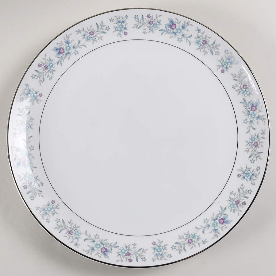 Blossom Time 12" Chop Plate (Round Platter) by Wellin-1