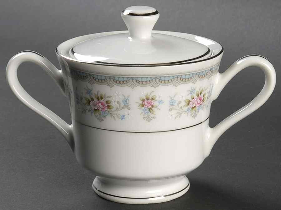 Rhoda Sugar Bowl & Lid by Wellin-1