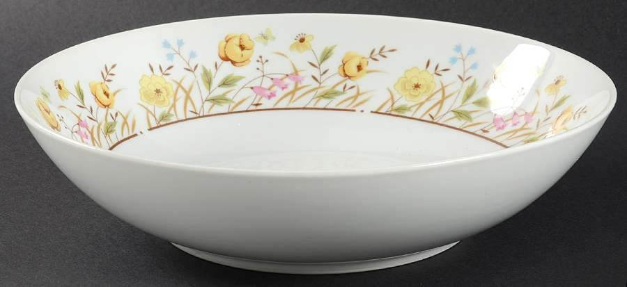 Spring Garden 9" Round Vegetable Bowl by Wellin-1