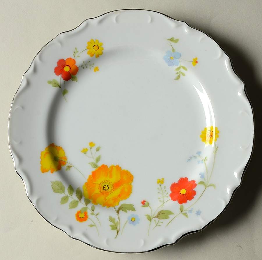 Tivoli Garden Salad Plate by Wellin-1