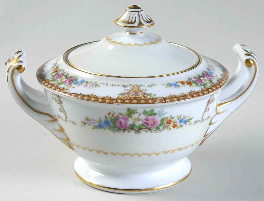 Adela Sugar Bowl & Lid by Wentworth-1
