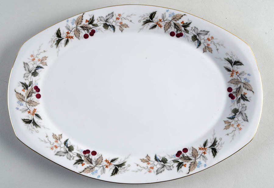 Imperial Brewster 14" Oval Serving Platter by Wentworth-1