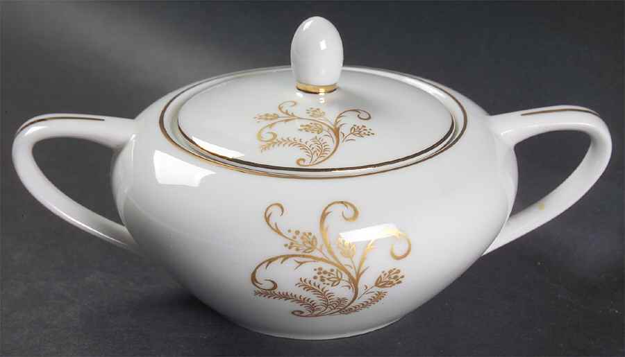 Carlton Sugar Bowl & Lid by Wentworth-1