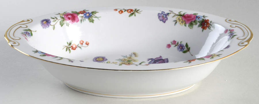 Dresden 10" Oval Vegetable Bowl by Wentworth-1