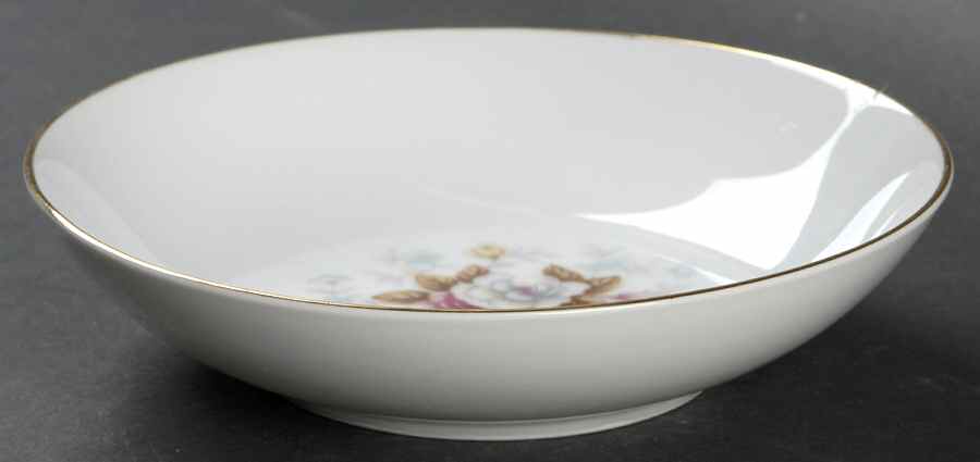 Petit Point Fruit/Dessert (Sauce) Bowl by Wentworth-1