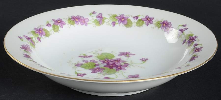 Printemps Rim Soup Bowl by Wentworth-1