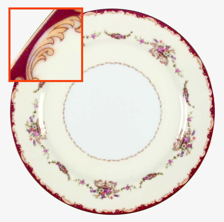 Regency Red Dinner Plate by Wentworth-1