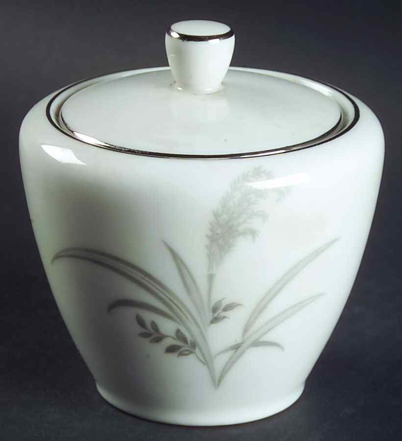 Silver Wheat Mini Sugar Bowl & Lid by Wentworth-1