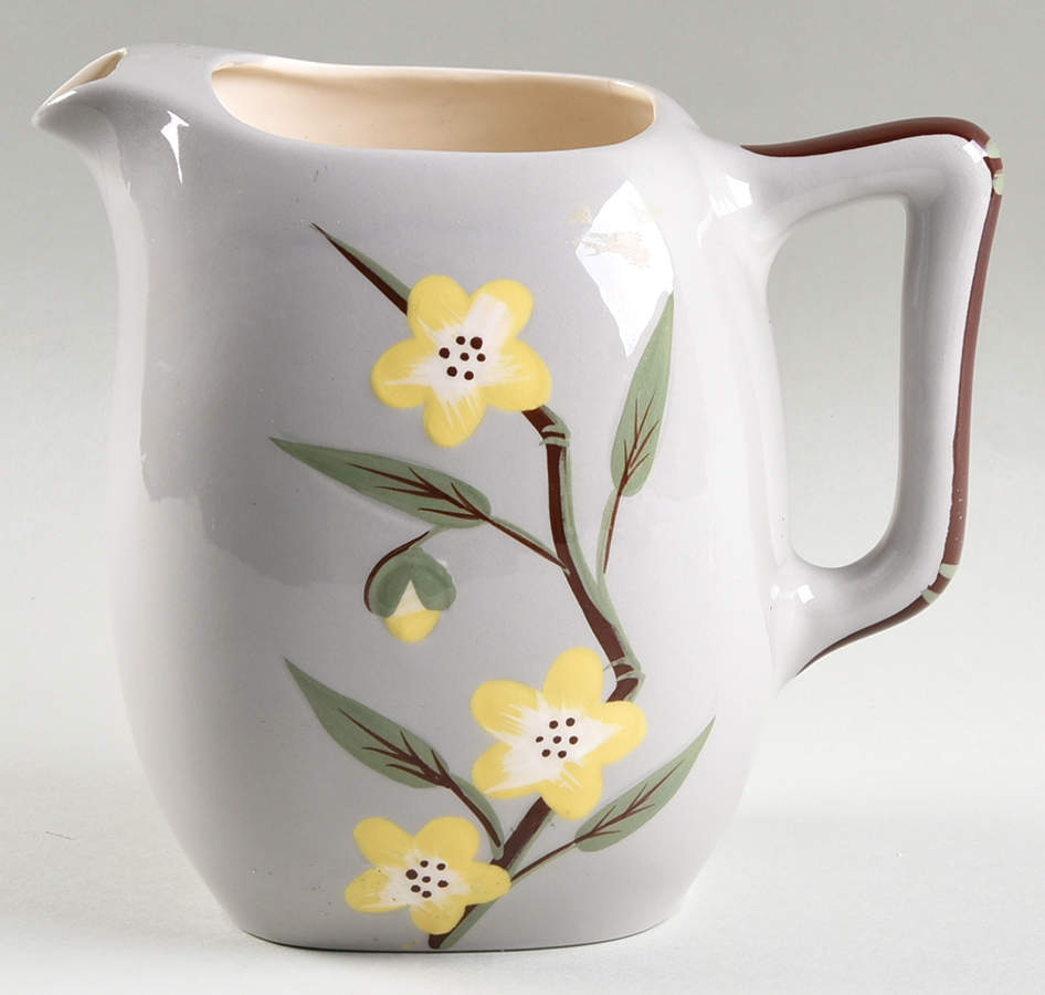 Blossom Gray 60 Oz Pitcher by Weil Ware-1