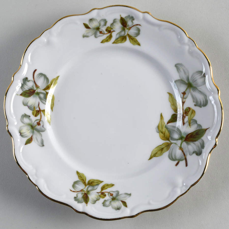 Dogwood (Scalloped, Rim) Salad Plate by Winterling - Bavaria-1