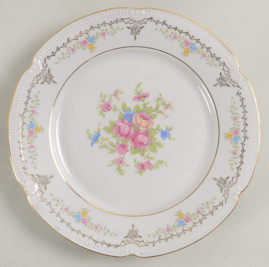 Elizabeth Salad Plate by Winterling - Bavaria-1