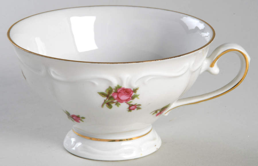 Rosebud (Rim Shape) Footed Cup by Winterling - Bavaria-1