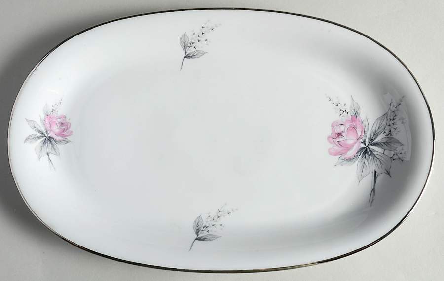 WIG20 12" Oval Serving Platter by Winterling - Bavaria-1