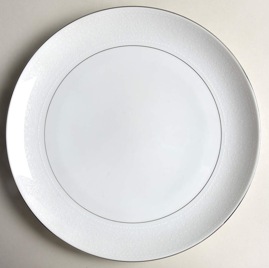 Bridal Lace 12" Chop Plate (Round Platter) by Wilshire House-1