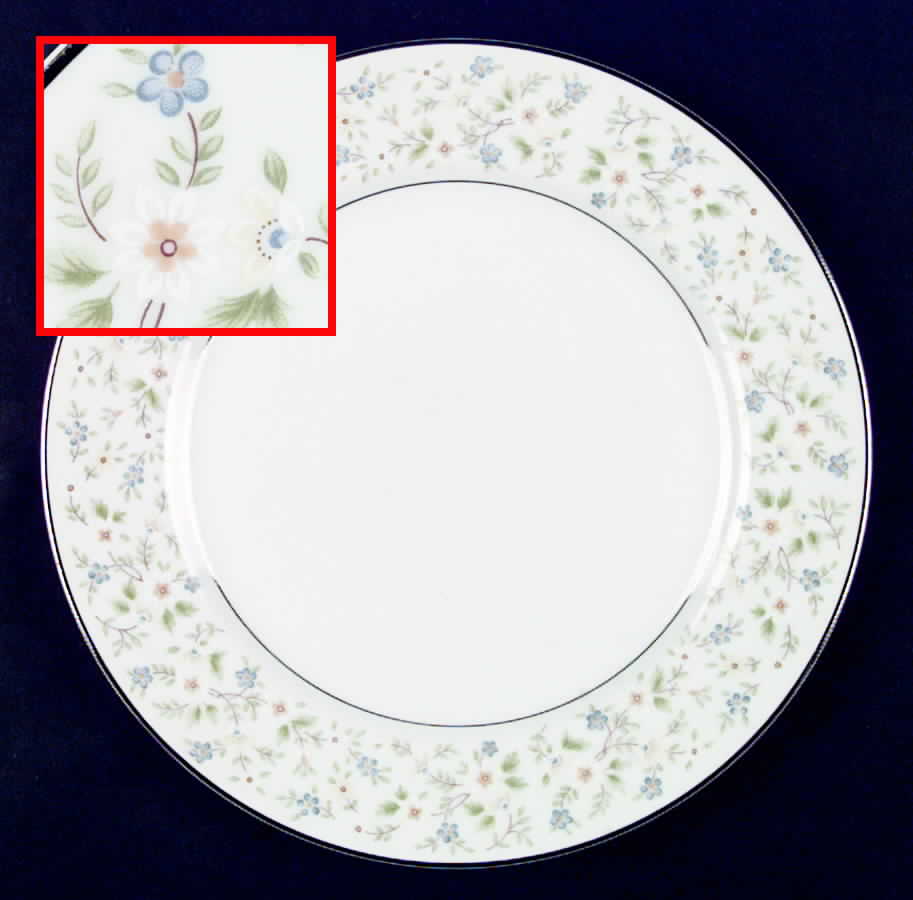 Country Gardens Dinner Plate by Wilshire House-1