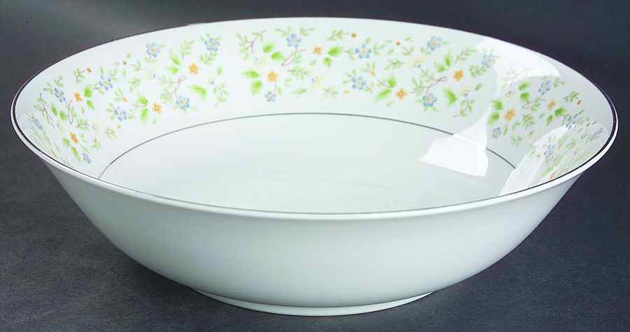 Country Gardens 9" Round Vegetable Bowl by Wilshire House-1