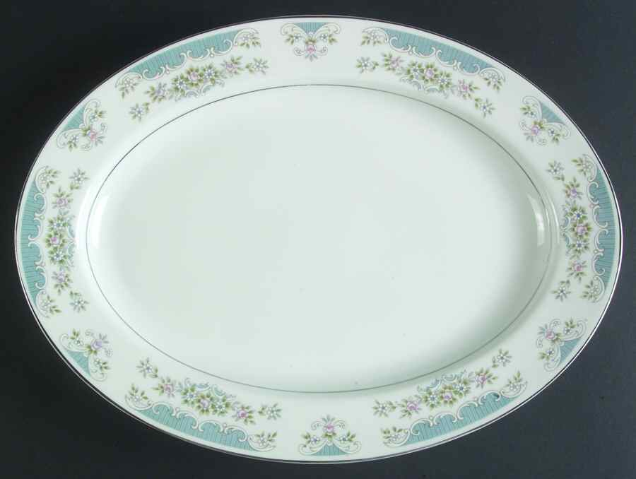 Repertoire 14" Oval Serving Platter by Wilshire House-1