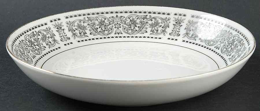 Spanish Scroll Coupe Soup Bowl by Wilshire House-1