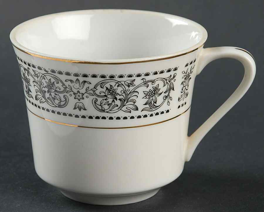 Spanish Scroll Flat Cup by Wilshire House-1