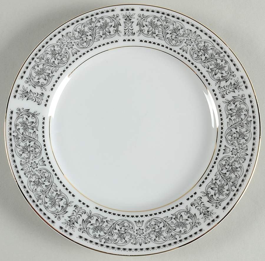 Spanish Scroll Salad Plate by Wilshire House-1