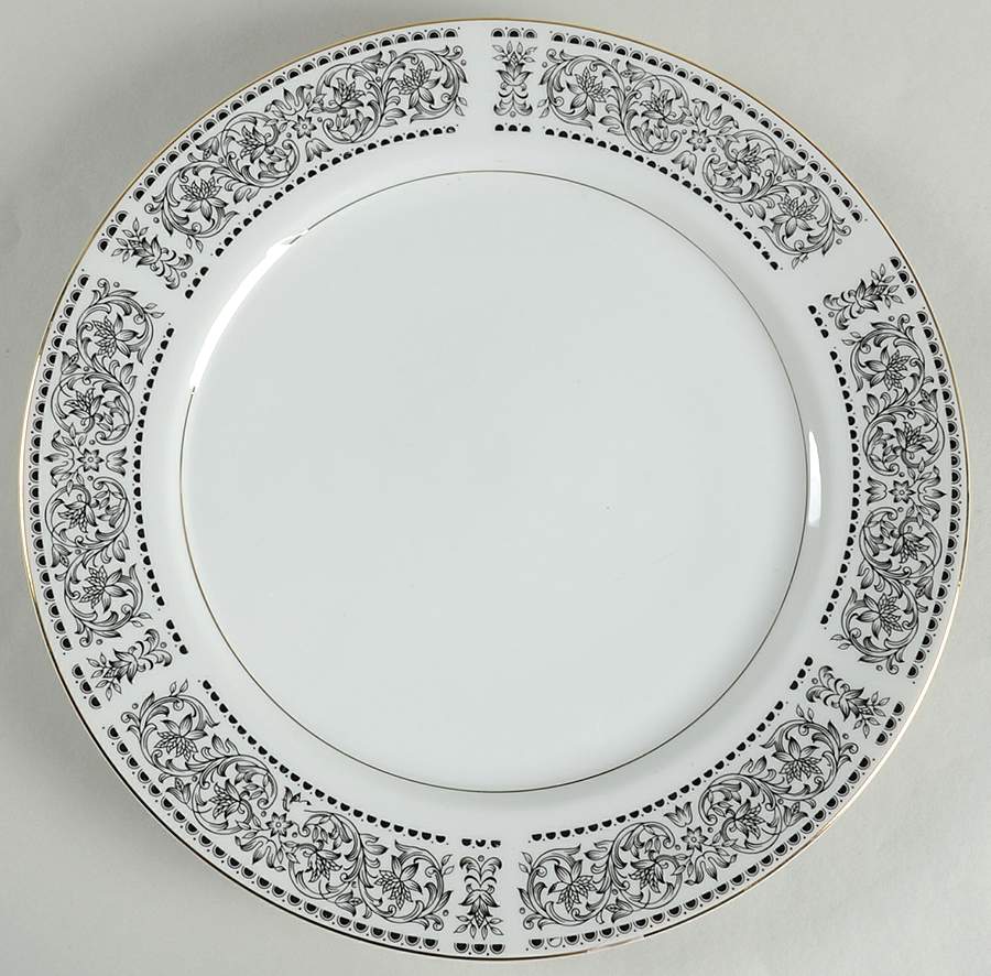 Spanish Scroll 12" Chop Plate (Round Platter) by Wilshire House-1