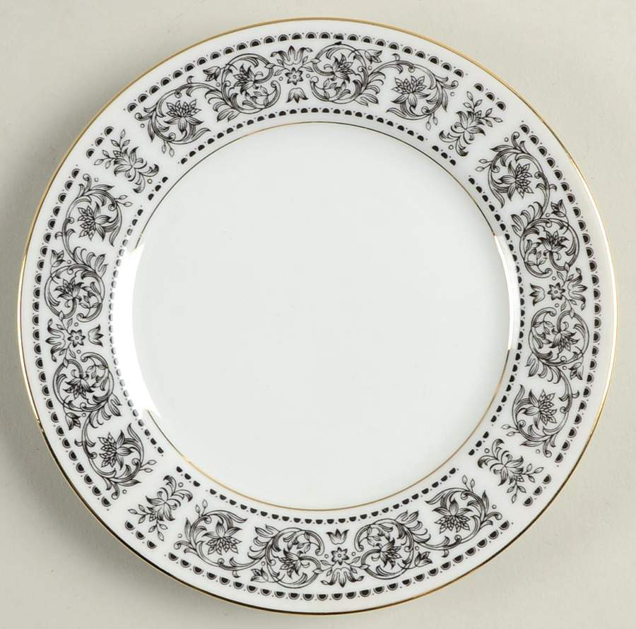 Spanish Scroll Bread & Butter Plate by Wilshire House-1