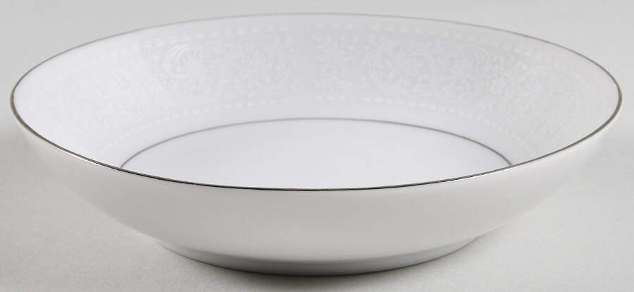 White Lace Fruit/Dessert (Sauce) Bowl by Wilshire House-1