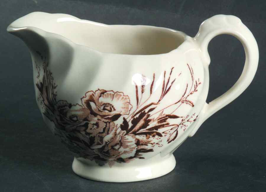 Harvest Brown Creamer by Arthur J Wilkinson-1