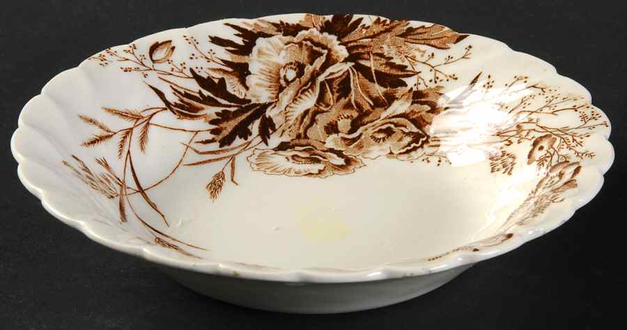 Harvest Brown Fruit/Dessert (Sauce) Bowl by Arthur J Wilkinson-1