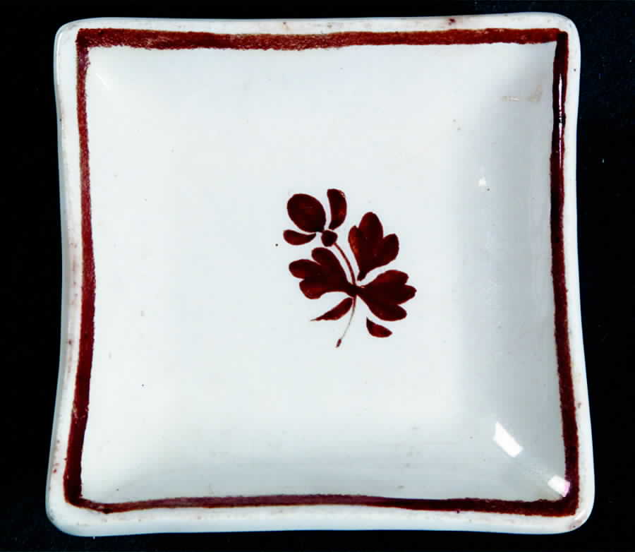 Tea Leaf Butter Pat by Arthur J Wilkinson-1