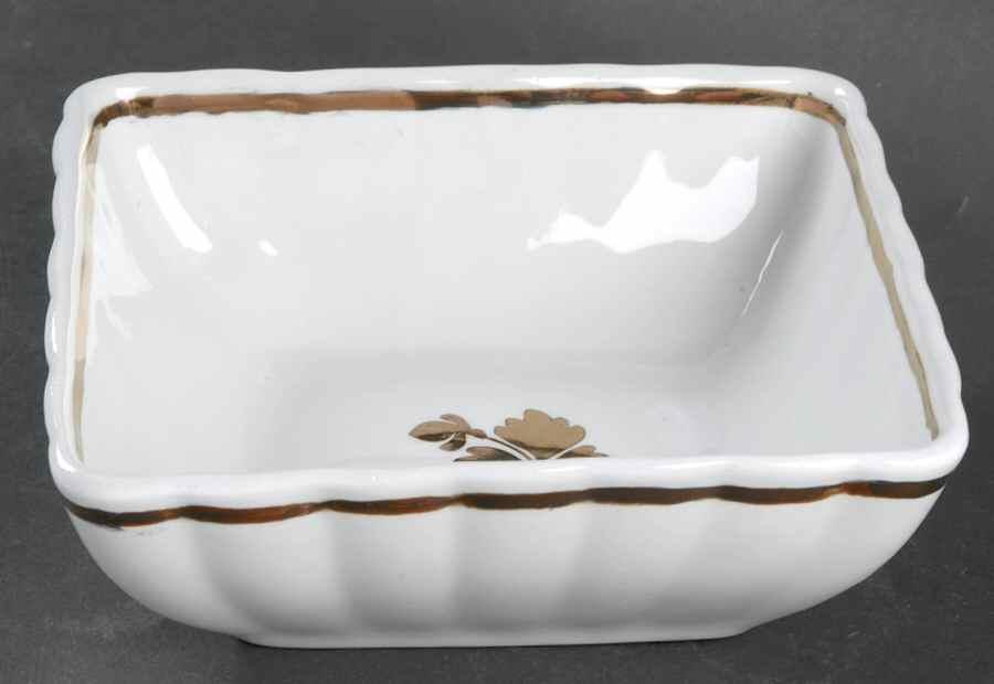 Tea Leaf 7" Square Vegetable Bowl by Arthur J Wilkinson-1