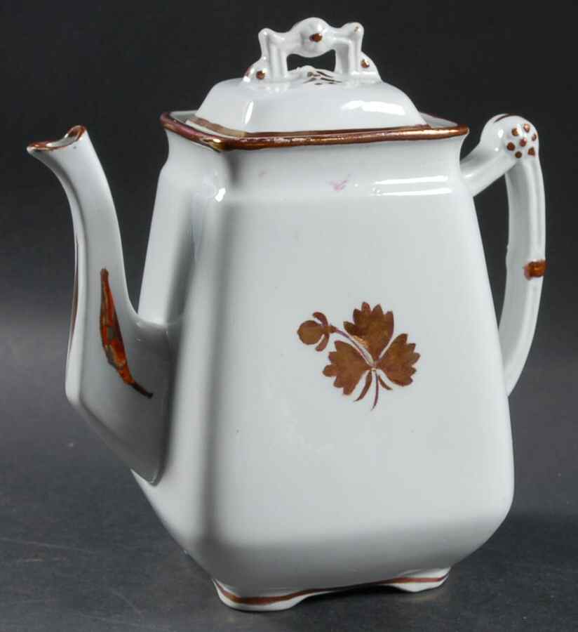Tea Leaf Coffee Pot & Lid by Arthur J Wilkinson-1