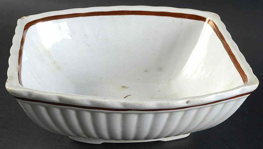 Tea Leaf 8" Square Vegetable Bowl by Arthur J Wilkinson-1
