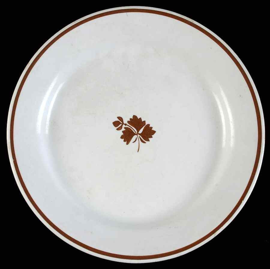 Tea Leaf Luncheon Plate by Arthur J Wilkinson-1