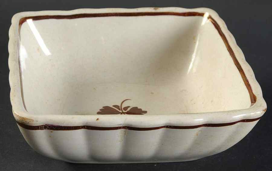 Tea Leaf 6" Square Vegetable Bowl by Arthur J Wilkinson-1