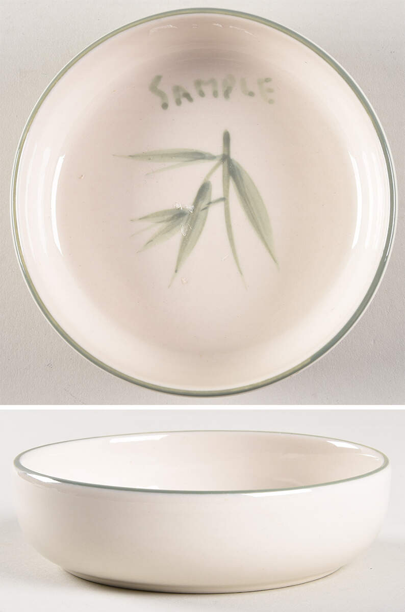 Bamboo (Round) Fruit/Dessert (Sauce) Bowl by Winfield-1