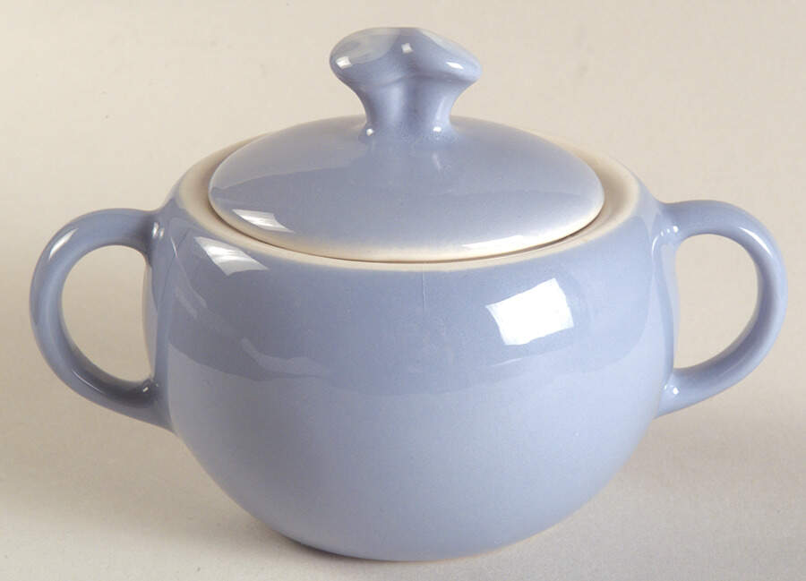 Blue Pacific Sugar Bowl & Lid by Winfield-1