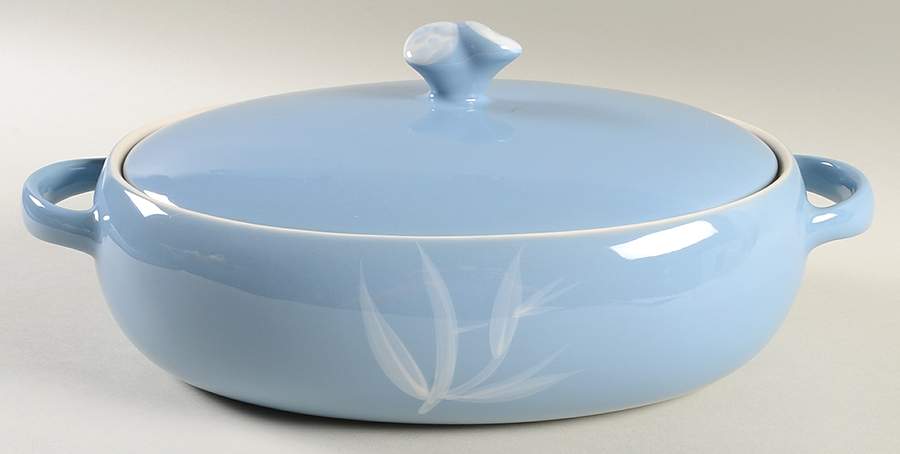 Blue Pacific Oval Covered Vegetable by Winfield-1