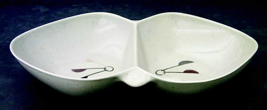 Gourmet Oval Divided Vegetable Bowl by Winfield-1