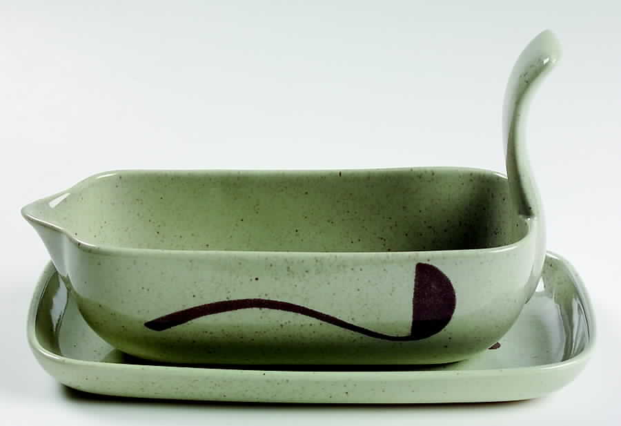 Gourmet Gravy Boat & Underplate/Relish by Winfield-1