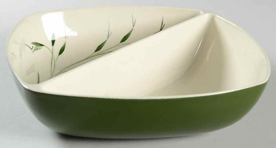 Oats (Cream Background) Square Divided Vegetable Bowl by Winfield-1
