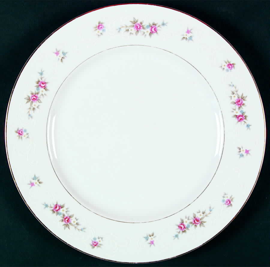Floral Lace Dinner Plate by Westwood (Japan)-1