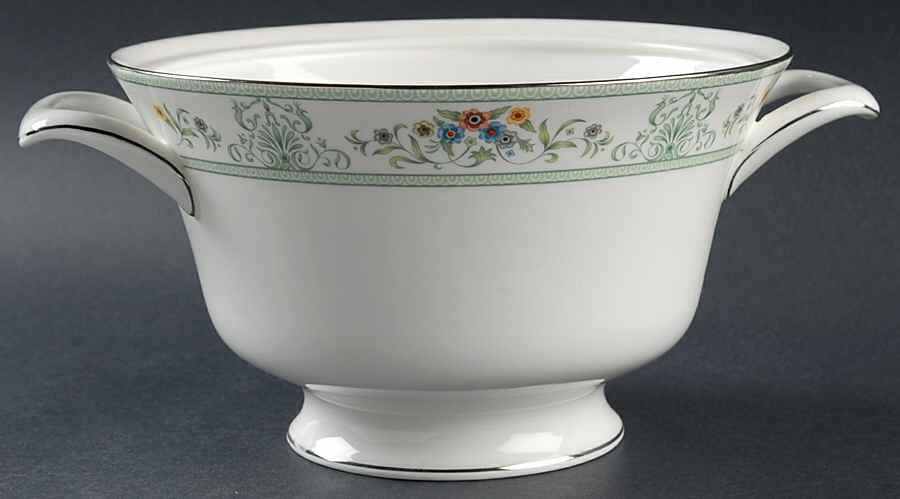 Agincourt Green Round Vegetable No Lid by Wedgwood-1