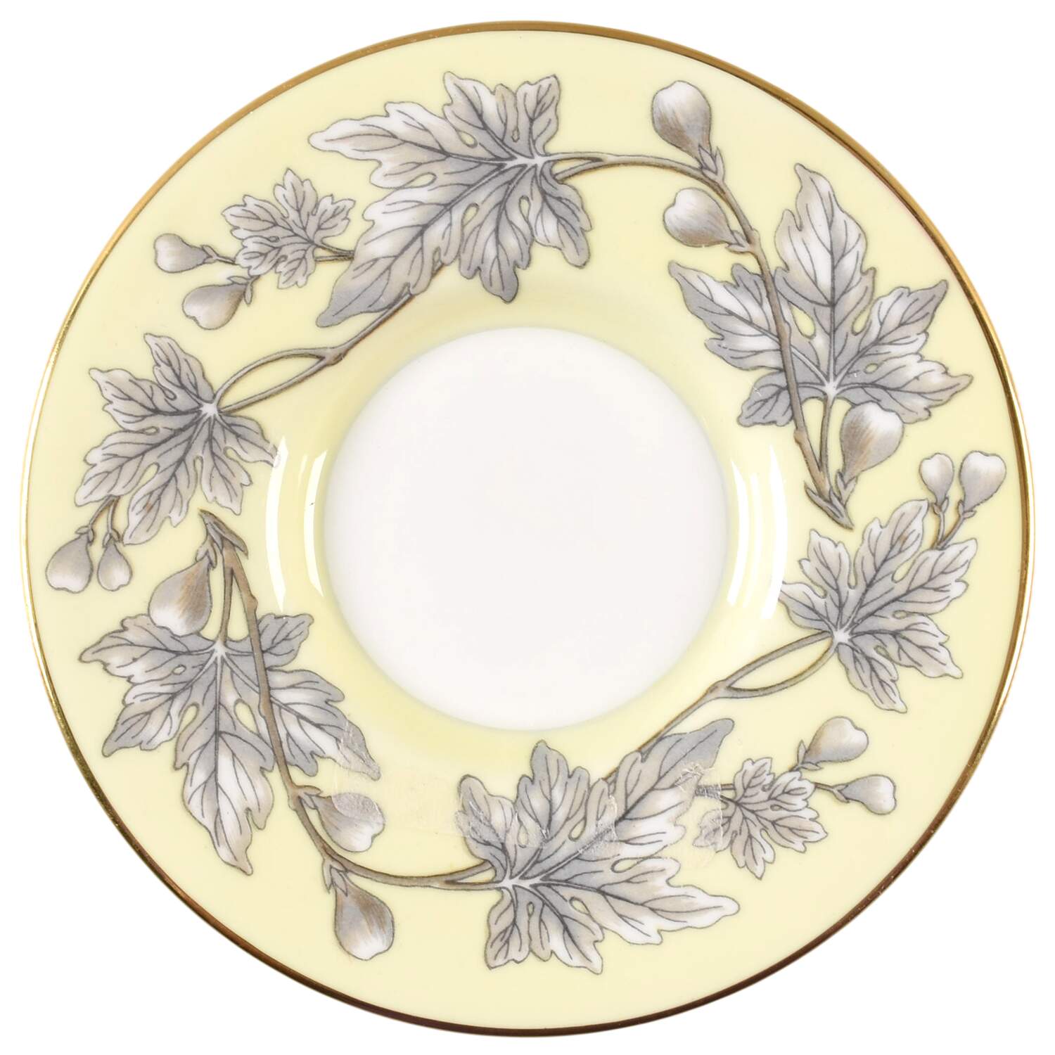 Ashford Yellow Saucer for Demitasse Cup by Wedgwood-1