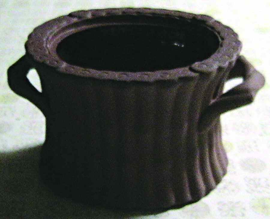 Basalt Black Sugar Bowl No Lid by Wedgwood-1