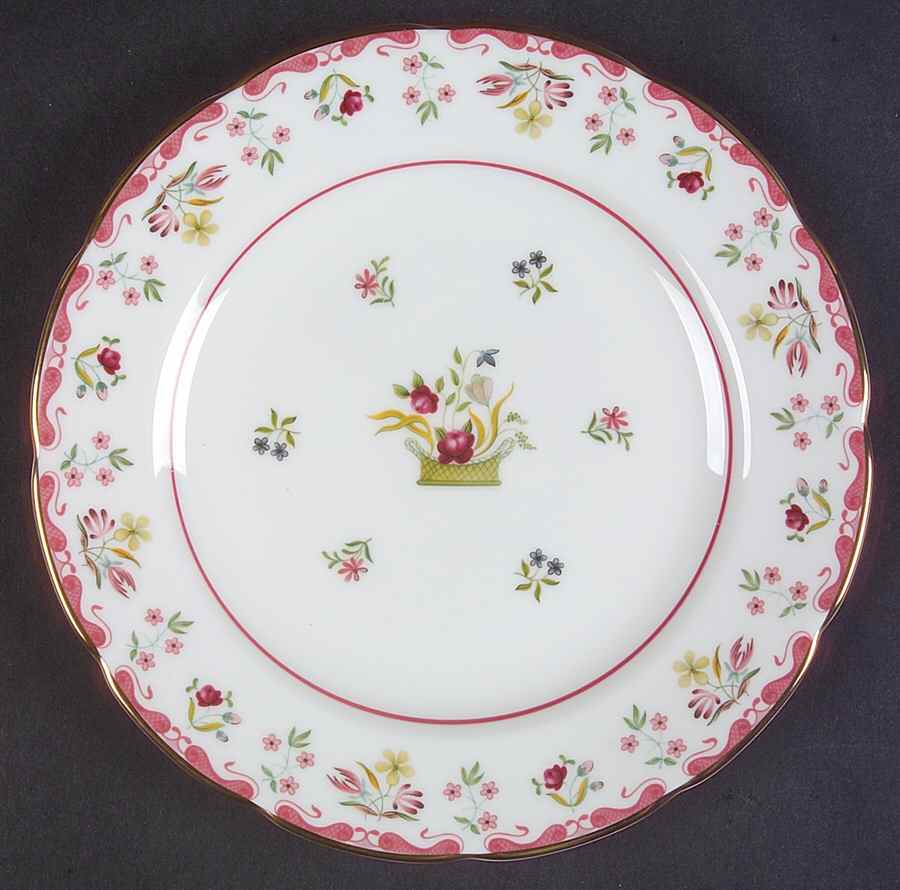 Bianca (Williamsburg Mark) Dessert/Pie Plate by Wedgwood-1